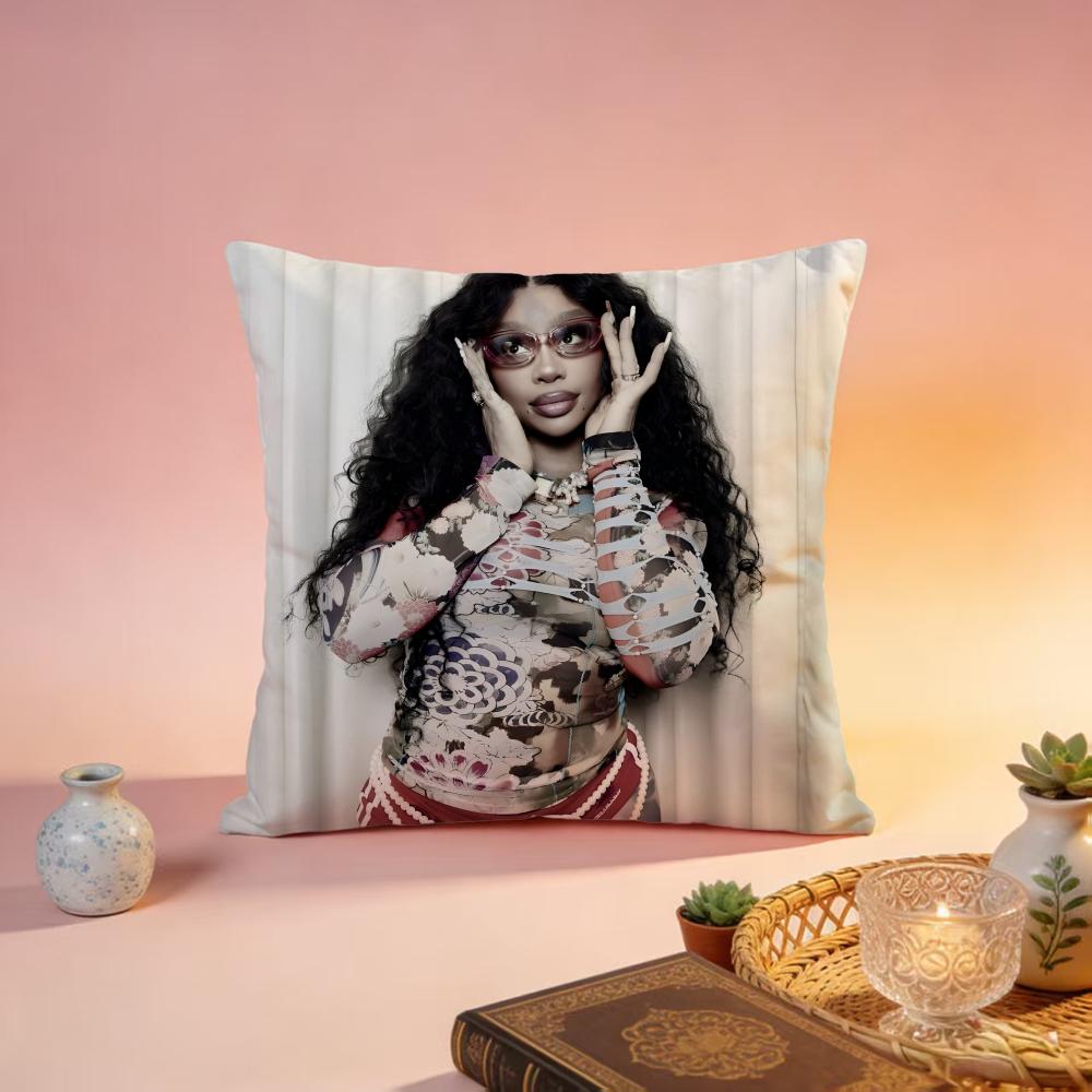 Hot SSZAable Cushion Cover Premium SkinFriendly Pillow Case MultiPurpose for Home Office Travel