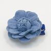 Unique Washed-Denim Headbands for Woman Non-slip Hair Clip with Rose Shape Headband for Girls Washing Face Sports