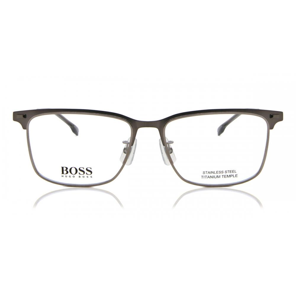 

Boss 1224 F Asian Fit R80 Men Eyeglasses Matte Dark Ruthenium/55