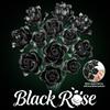 Black Rose Building Blocks Plant Bouquet Simulated Roses Flowers Gothic Home Decoration Kids DIY Toys Adult Romantic Gifts