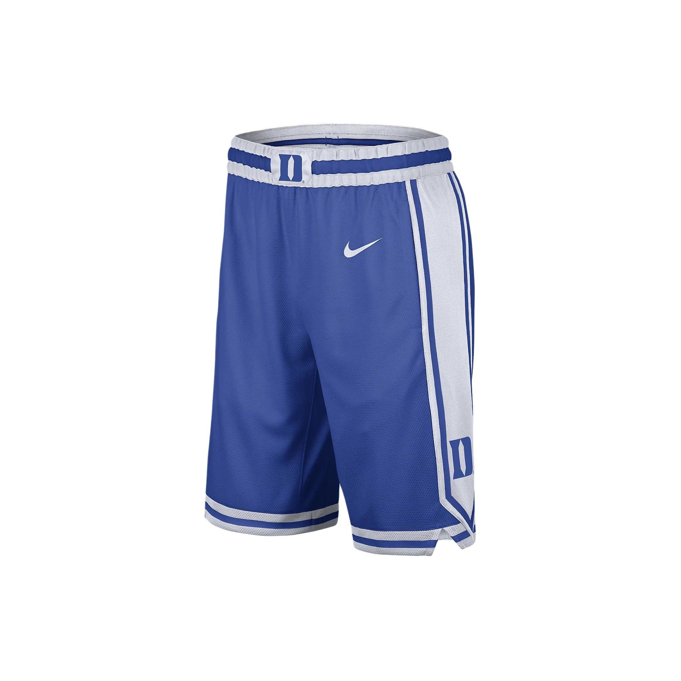 

Nike Шорты баскетбольные мужские College Dri-FIT Duke Logo Comfortable Color-Block, темно-синие AT8828-480 M