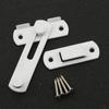 Stainless Steel Door Latch 4 Inch Hasp Bending Lock Universal Locking Latch  Barn Door
