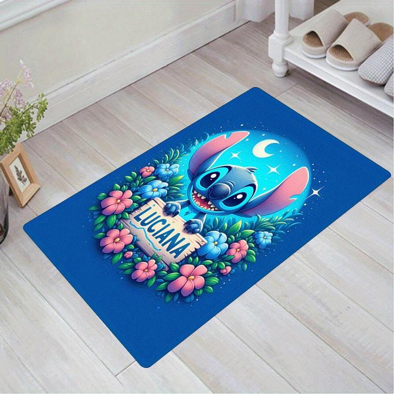 

1pc Stitch Pattern Area Rug Soft Flannel Floor Mat for Living Room,Office,Bedroom and Carpet,Sofa Coffee Table Floor Mat 60cm by 90cm