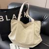 Minimalist Nylon Tote Bag with Spacious Design and Durable Handles Perfect for Everyday Use and Shopping