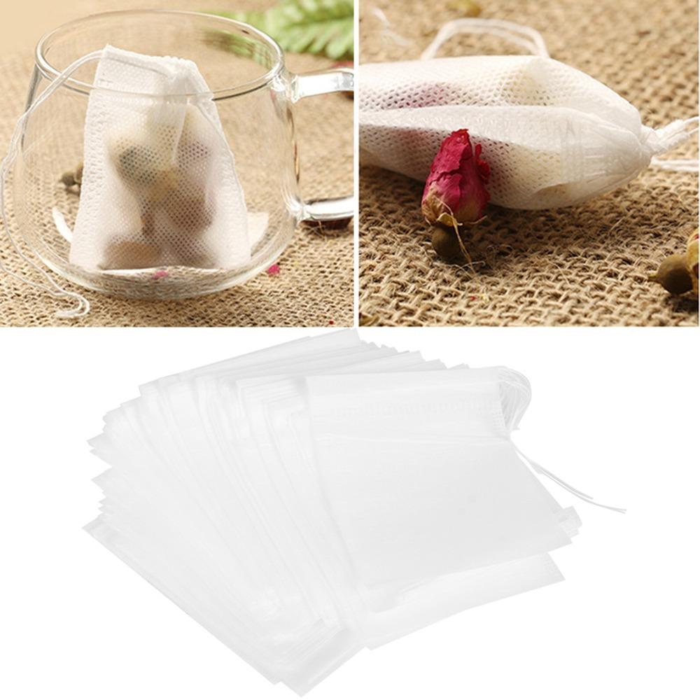 

100Pcs Set 7x9cm Tea Filter Bags Disposable Tea Strainer Tea Accessories Tea Bags Loose Leaf Tea