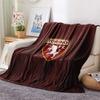 Coperta in Flanella con Stampa Torino FC, Alta Qualità, Confortevole per Tutte le Stagioni, Arredamento per la Casa, Calore e Comfort