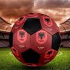 Repubblica d'Albania Pallone da Calcetto Indoor Colorato Cucito a Macchina PVC Misura 5 Pronto per Allenamento di Squadra e Competizione Resistente Alto Rimbalzo Fantastico Regalo Sportivo