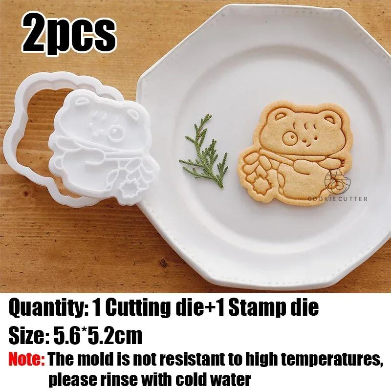 

Формочки для печенья в виде животных из мультфильмов, китайские новогодние формы для печенья, весенний фестиваль, вечеринка, выпечка, закуски, инструменты, декор для торта