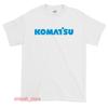 New Komatsu Excavator Logo Men's Funny T Shirt USA Size S-XXL