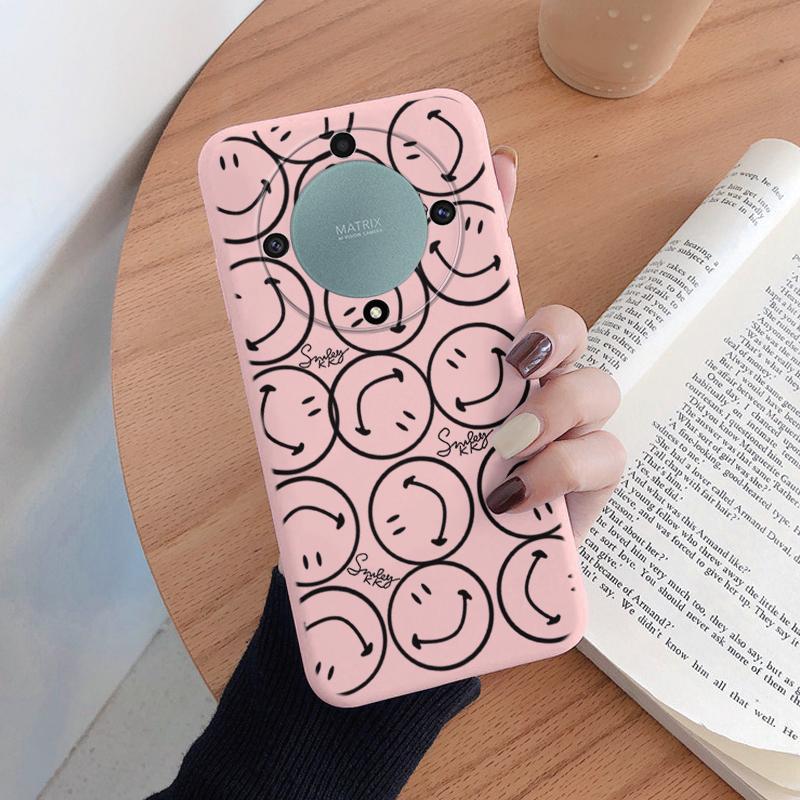 For Honor X9a X9b X9c Magic5 6 7 Lite 5G Case Fashion Leopard Print Back Cover Soft TPU Shockproof Funda Marble Texture Shell