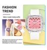 Sanda Colorful Minimalist Student Quartz Watch with 3D Scale and Waterproof Design