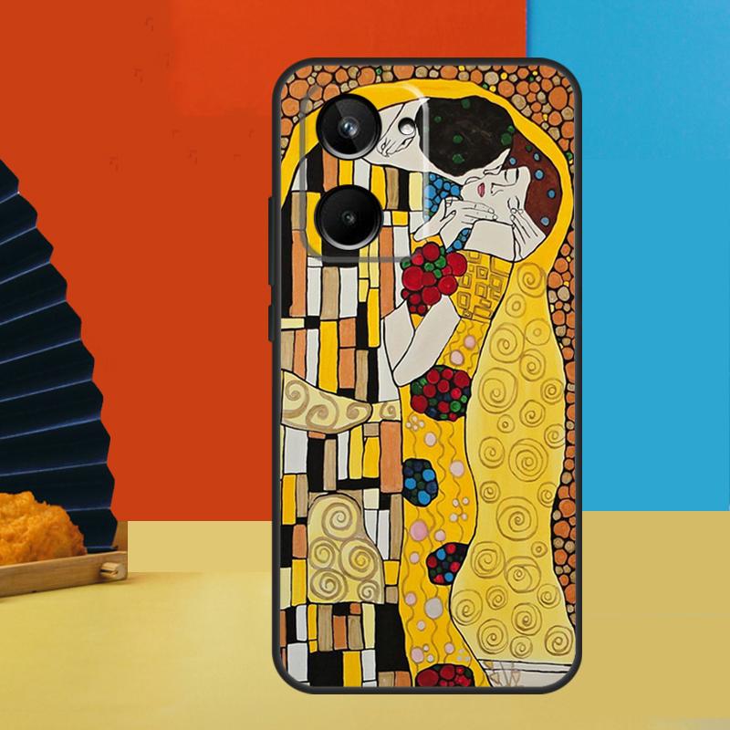 Gustav Klimt Kiss Art For Realme 15 Pro 10 11 12 13 14 Pro Plus GT6 GT7 C51 C53 C55 C61 C63 C65 C67 C71 C75 Case