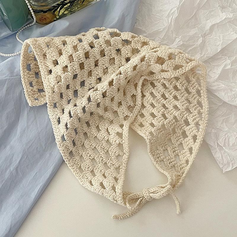 Blomsterhovedtørklæder Hårbånd Strikket Hårbånd Til Kvinder Bandanaer Hovedbeklædning Mode Piger Hårbånd Hårpynt