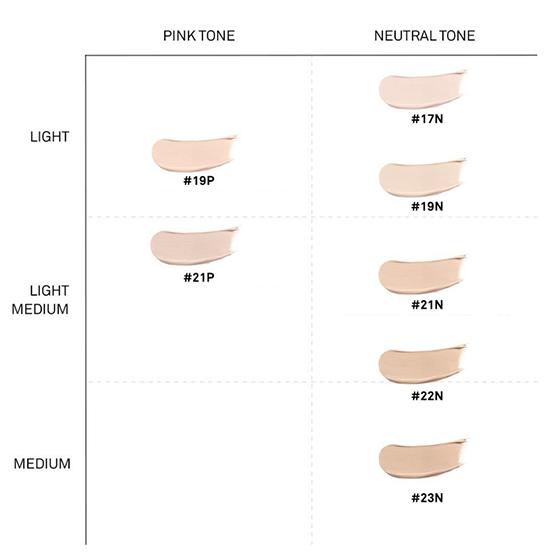Naming Zero Gravity Cover Up Cushion with Refill SPF 40 PA++ 12g*2EA