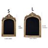 Vintage Inspired Earring Necklace Display Stand Flannel Lined Resin Frame Jewelry Organizers For Home Store Decoration