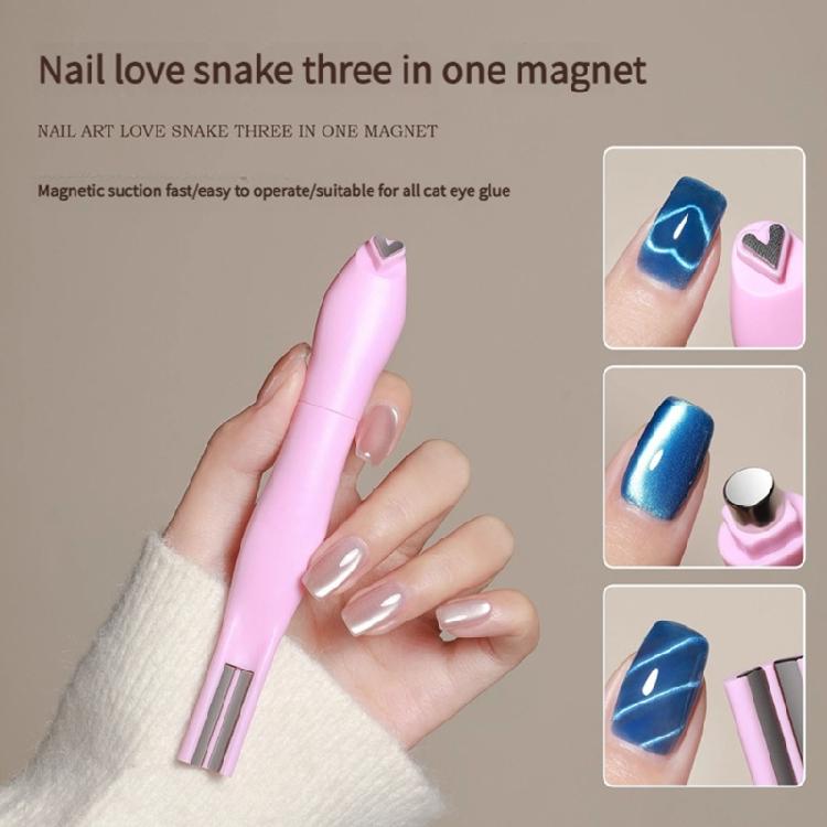 Herzförmige Magnetische Nägel Für Sofortige Katzenaugen-Muster Haltbarkeit Galvanisiertes Material