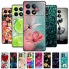 For Poco X6 Pro 5G Case Black Silicone Bumper Wolf Lions Soft TPU Covers for Xiaomi Poco X6 Pro 5G Funda Coque PocoX6 X6Pro 5G