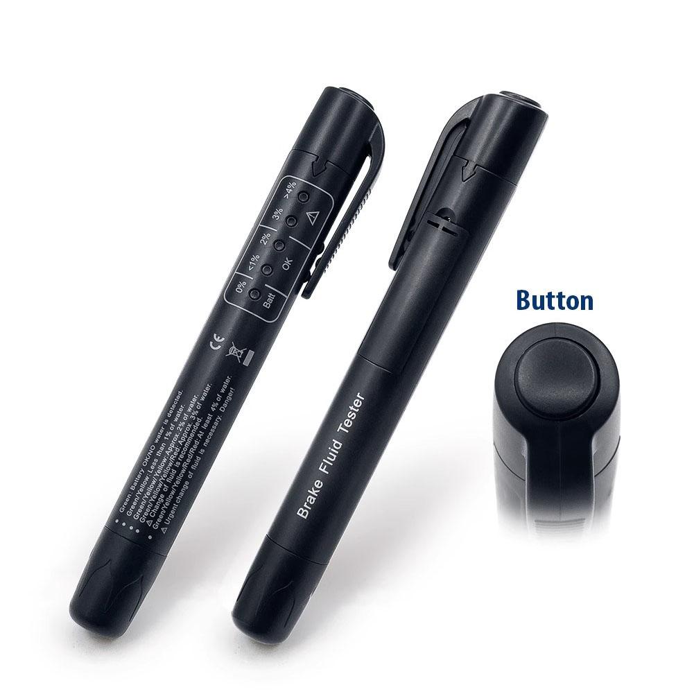Automotive Brake Fluid Brake Oil Testing Pen Vehicle Brake Fluid Tester Oil Quality Test Display Testing Tools 1/2/3/4/5pcs