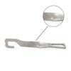 Car Rear Door Stopper Stainless Steel Car Rear Door Baffle Rear Door Limiter for Overnight in Car Interior Ventilation