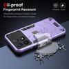 For POCO X6 Pro Armor Shockproof Magnetic Phone Case For Xiaomi POCO X4 Pro Poco X5 Pro Solid Color Hard PC+TPU Back Cover