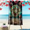Portugiesisches Erbe Emblem Strandtuch weich Outdoor Camping Schwimmen Handtuch für Außenpool schnell trocknend Handtuch für Reisen und Urlaub Stranddruck