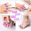 Women'S Toe Separators, Pedicure Toe Spacers And Spreaders - Yoga Relaxation And Finger Separators, Gel Silicone Toe Separators for Pedicure