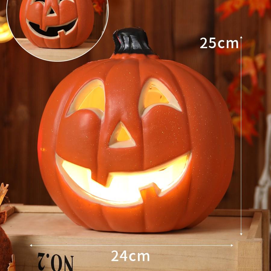 Halloween Pumpkin Lantern Decorations & Photo Props Set