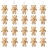 10/20/30pcs 4.7In Teddy Bears Stuffed Plush Toy Bear Plush Doll Keychain Craft Pendent DIY Wedding Birthday Christmas Party Gift