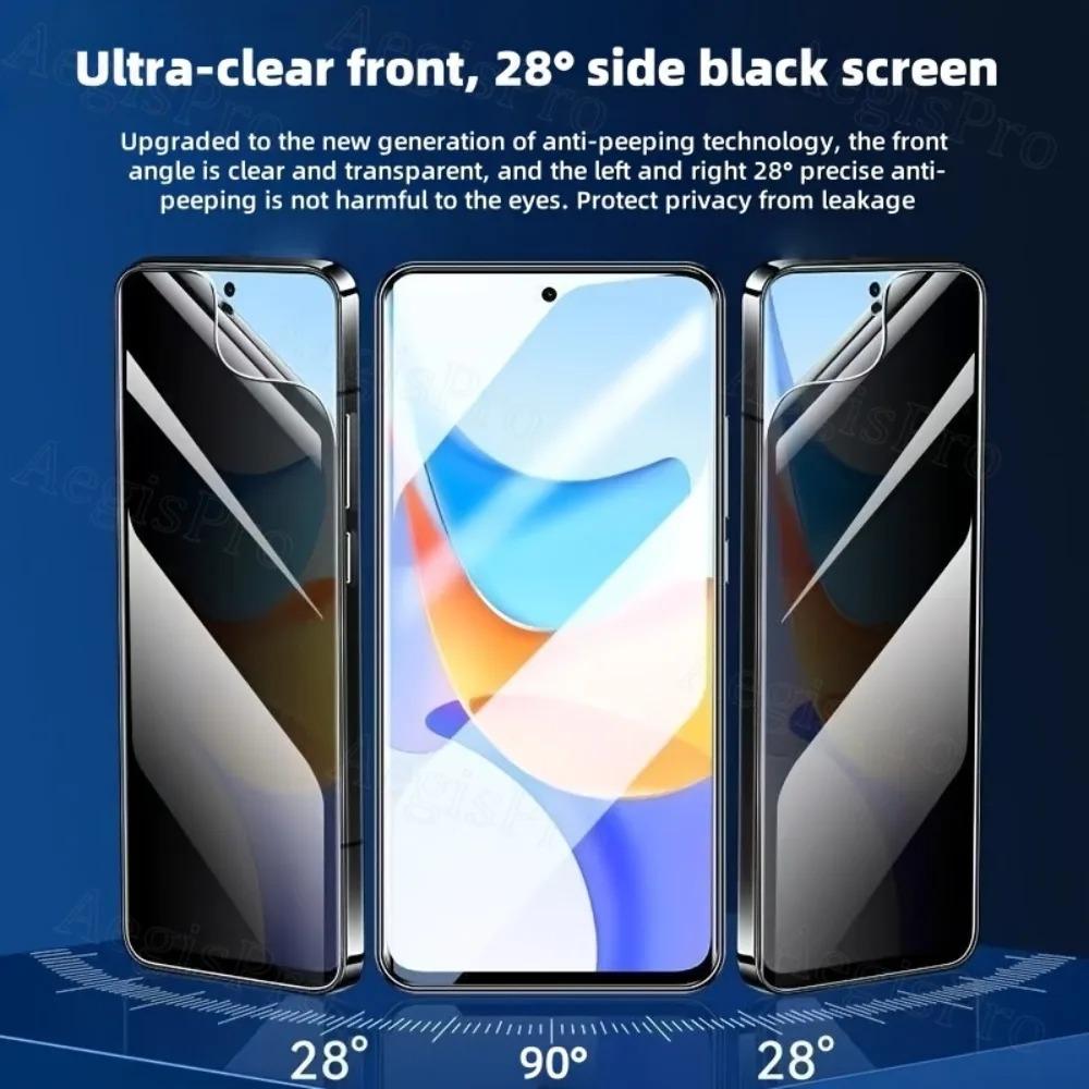 3pcs Anti-Peep Hydrogel Screen Protector for OPPO Find X8 Pro Series for OPPO Find X9/X3/X5/X6 Pro/X7 Ultra Privacy Protection