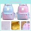 Zaino Kpop Gradiente Bts Bangtan Boys Jimin V Jungkook Back To Bags Scuola