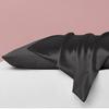 100% Mulberry Silk Pillowcase - Cervical Support, Orthopedic Contour, Full/Travel Size 24" X 16", Decorative Throw Pillow Case (Black)