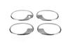 Chrome Stroke Handles (4 Pcs., Stainless Steel) for Opel Corsa C 2000-