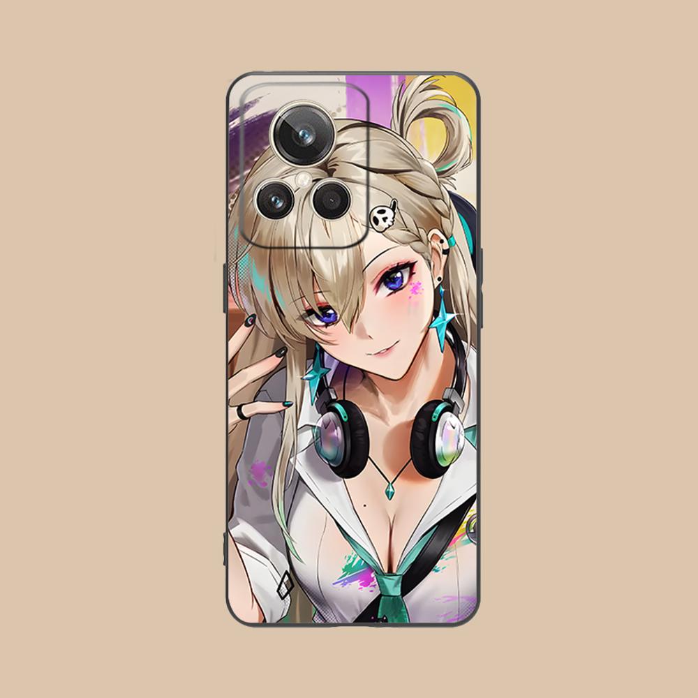 Wuthering Waves Lynae Phone Case for Realme 15 14 13 12 11 10 9 Pro Plus T I Lite 5G Colorful Printing Cover Cover Luxury Pretty