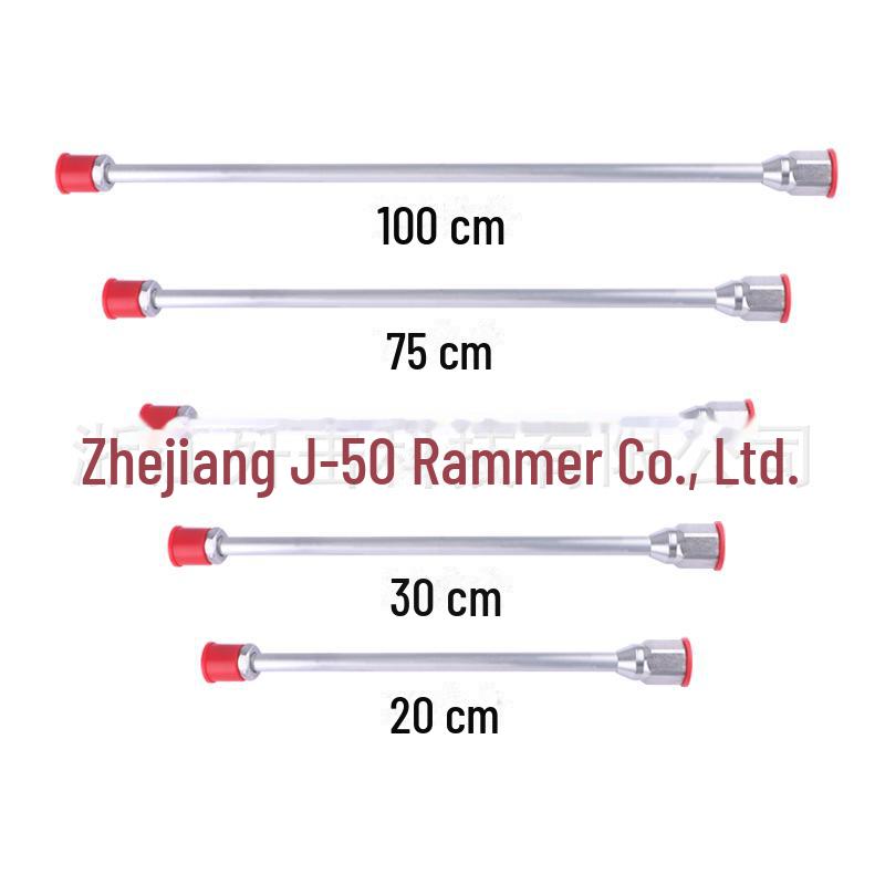 High-Pressure Airless Sprayer Kit: Nozzle, Duckbill Seat, Pipe, Spray Gun Filter, Extension Rod.