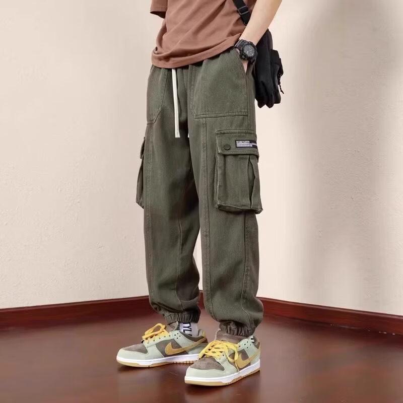 Wassup Sohot Men's Multi-Pocket Cargo Pants