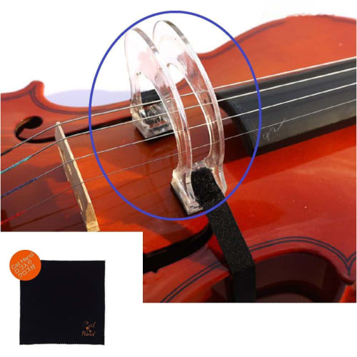 Cat Hand Violin Bowing Guide, Bow Correction and Practice Aid for 4/4 Size Violins