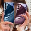 Lucky Gradient Ripple For Samsung Galaxy A14 4G 20 30 52 20S 21S 22 32 33 34 42 50 51 53 54 70 71 72 73 5G Glass Phone Case