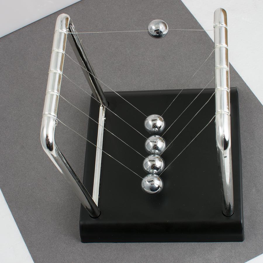 Newton s Cradle Physics Desk Toy Momentum Pendulum Balls