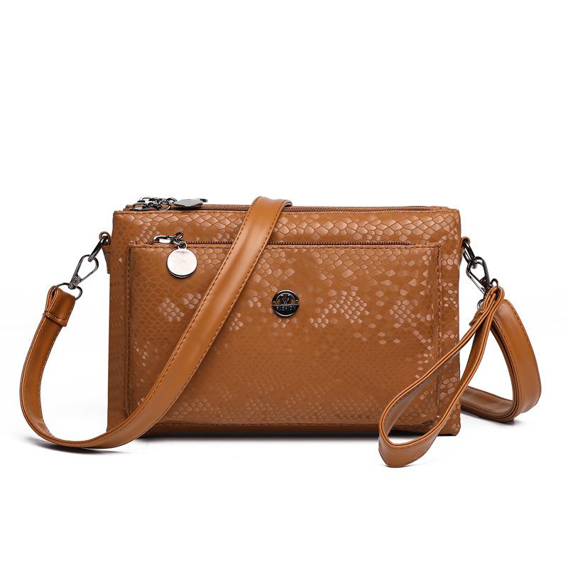 Women's bag new fashion wrist shoulder small square bag messenger mobile phone change bag