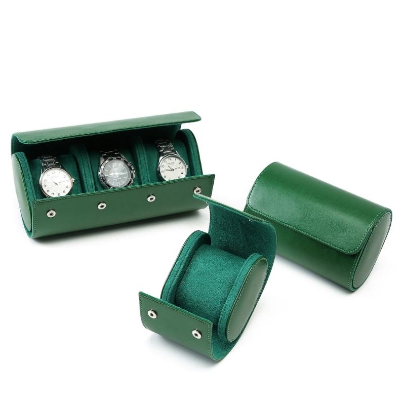 Watch Travel Cases Watch Box for Men 1/2/3 Slot Watch Roll Travel Case Organizer