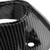Universal Motorcycle Tailpipe Exhaust Port Guard Fit for CLICK160 Models ABS Construction Enhanced Safety Carbon Texture