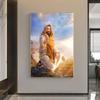 Jesus Christ Hand of God Jesus Portrait Classic Retro Poster Canvas Paintings Wall Art Pictures Home Decor