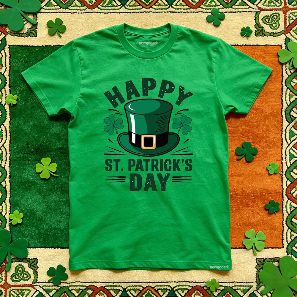 Saint Patrick Green Festival Printed T Shirt Unisex Lucky Irish Retro Cotton Casual Funny Unisex Adult Party Tee
