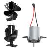 Kaminventilator Motor Ofenventilator Motor Aluminium Leistungsstarkes Kaminventilator Zubehör für 41 bis 45mm Installation