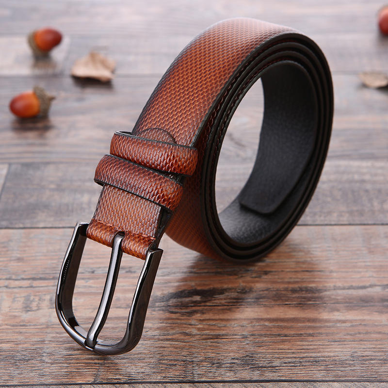 Men'S Business Belt 2018 Creative Gift Belt Available Laser