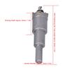 Hole Saw High Speed Steel Three Blades Inclination Angle Design   Hole Cutter for Metal with Hex Key