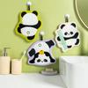 Cute Panda Hand Towel, Absorbent And Quick-Dry Towel, Thickened Towels For Kitchen And Bathroom, Multi-Purpose Towel For Home