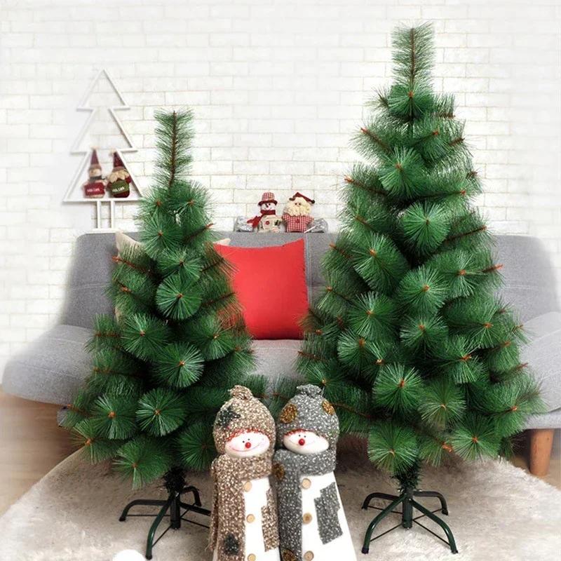 For Artificial Christmas Tree Pe+ Pine Needles High-grade Green Large Christmas Tree 90cm-300cm Family Christmas Party Decoratio