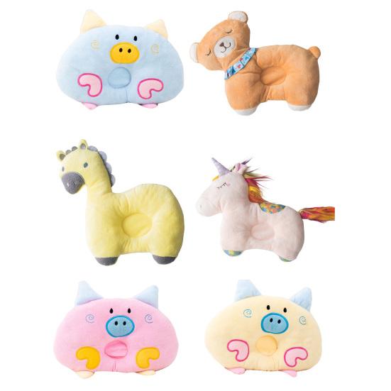 Cartoon Pet Sleeping Pillow, Soft Neck Support Cushion for Small Dogs Cats, Crinkle Sound Toy for Anxiety Relief