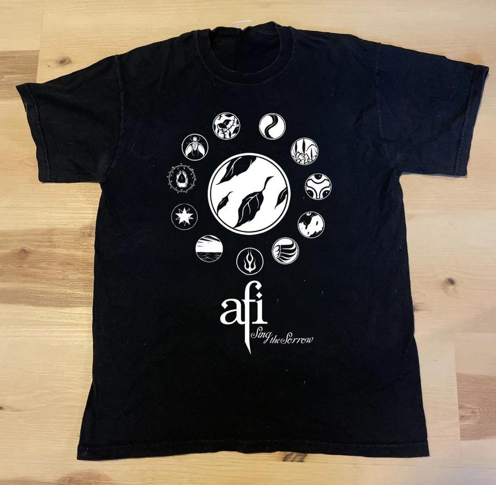 AFI Band Schwarzes T-Shirt Größe S bis 5XL Geschenk für Fan TU441